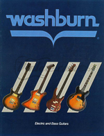1983 Washburn guitar and bass catalog